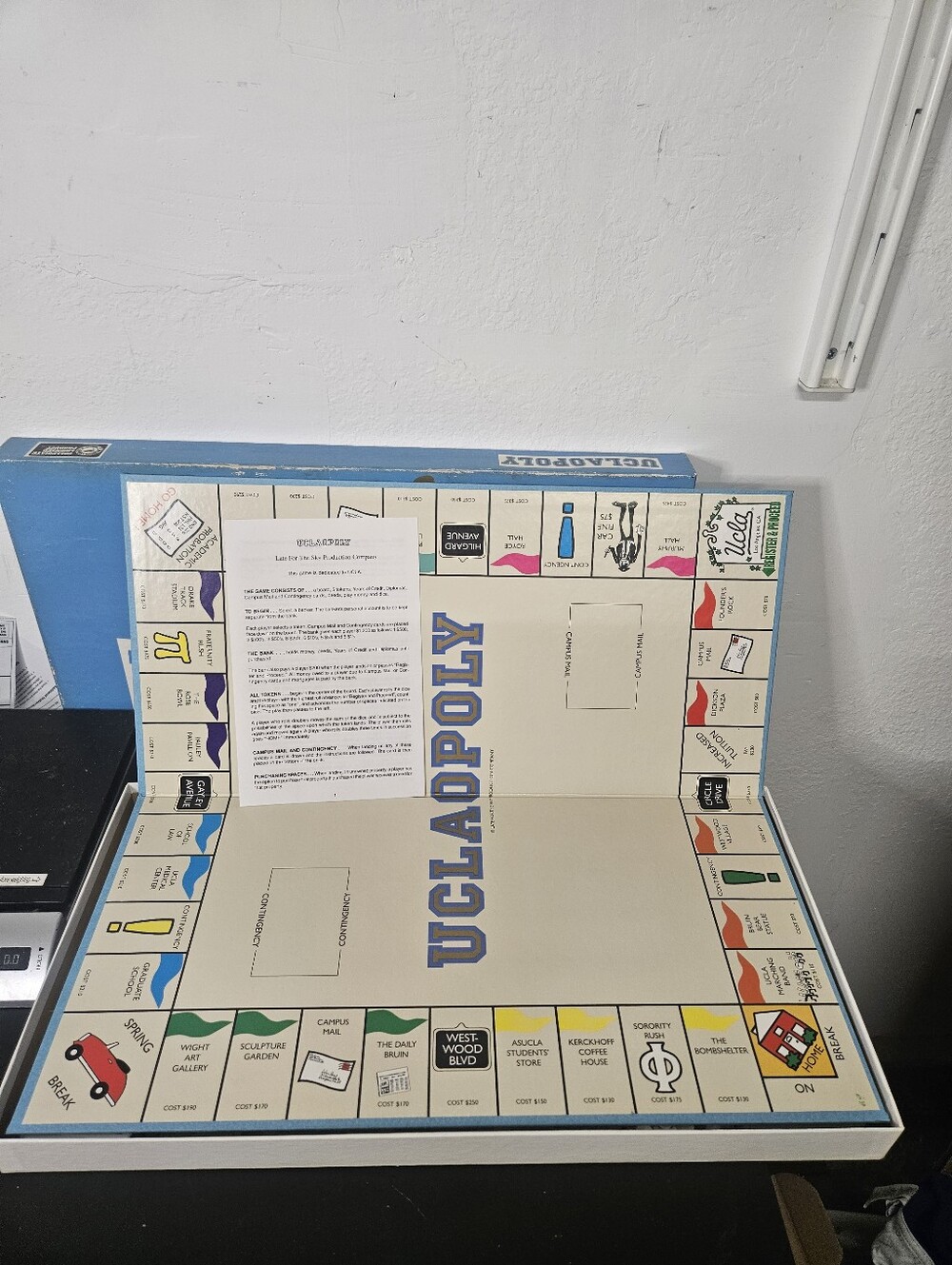 UCLA UCLAPOLY Board Game - Blue and Gold - Picture 11 of 13